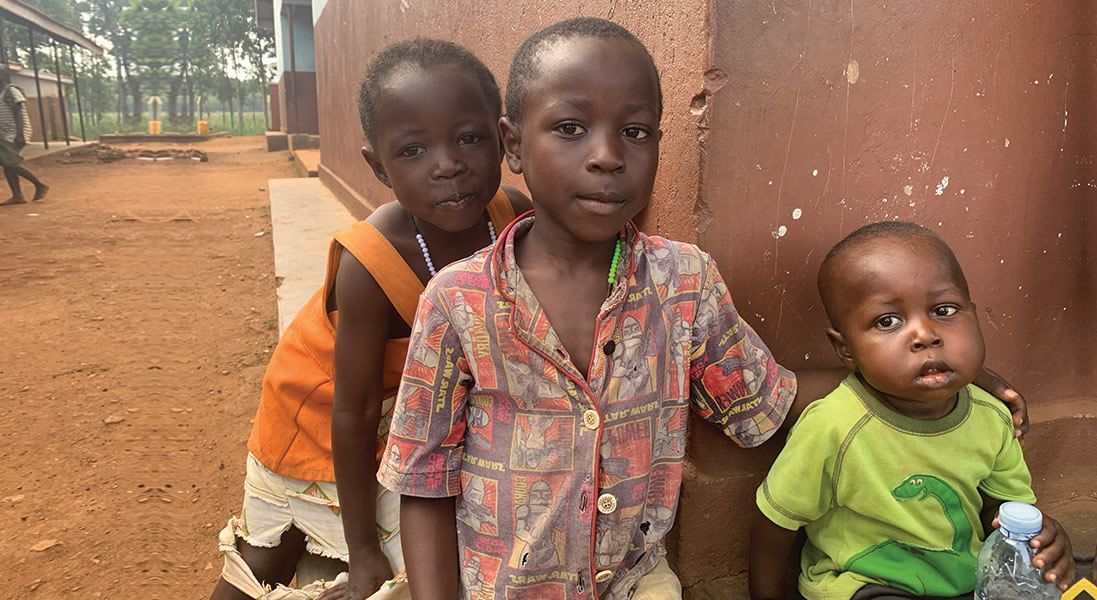 Three African Children