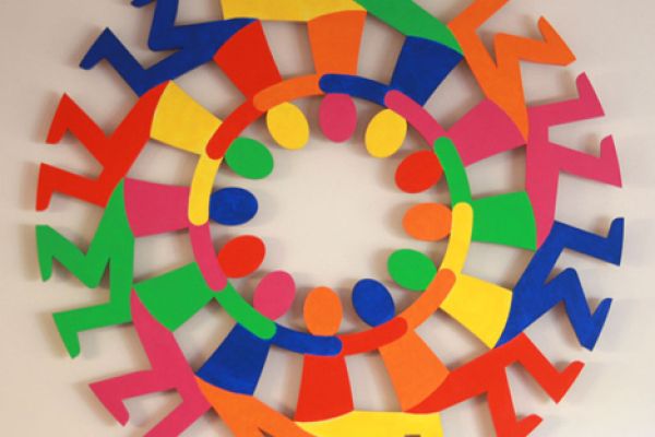 Support Circle Sculpture