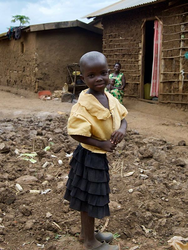 Young girl in africa