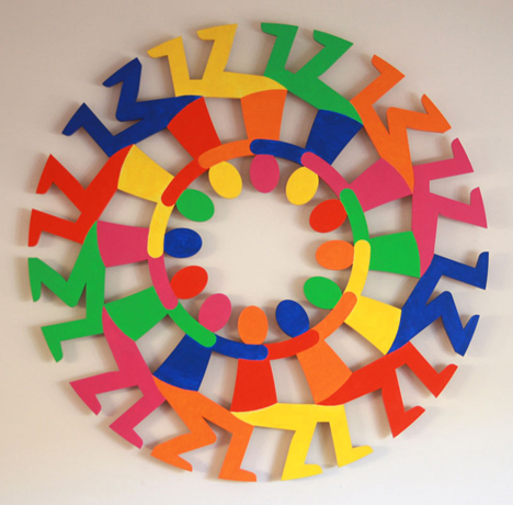 Support Circle Sculpture