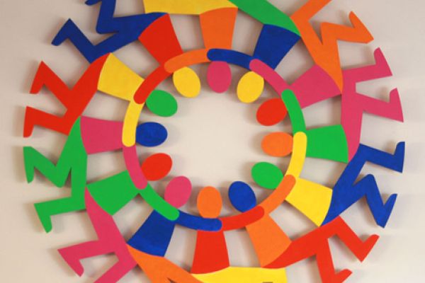 Support Circle Sculpture